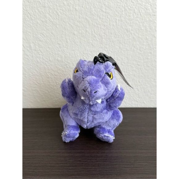 Godzilla Purple Plush Clip Keychain - Picture 2 of 4